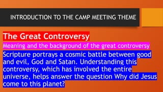 THE GOOD NEWS ABOUT THE GREAT CONTROVERCY.pptx