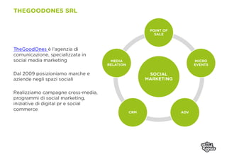 Presentazione TheGoodOnes Sett 2012