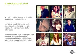 Presentazione TheGoodOnes Sett 2012