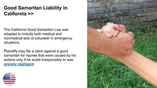 The Good Samaritan Law in Los Angeles 