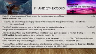 The Good Shepherd (Part I) | Psalm 23 Bible Study | PDF