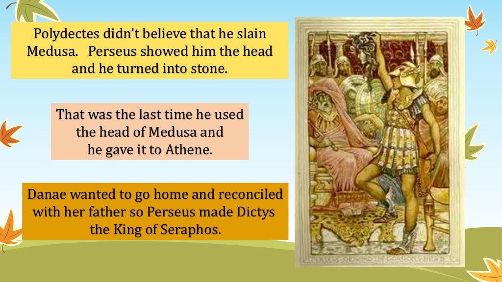 The Head Perseus' Journey