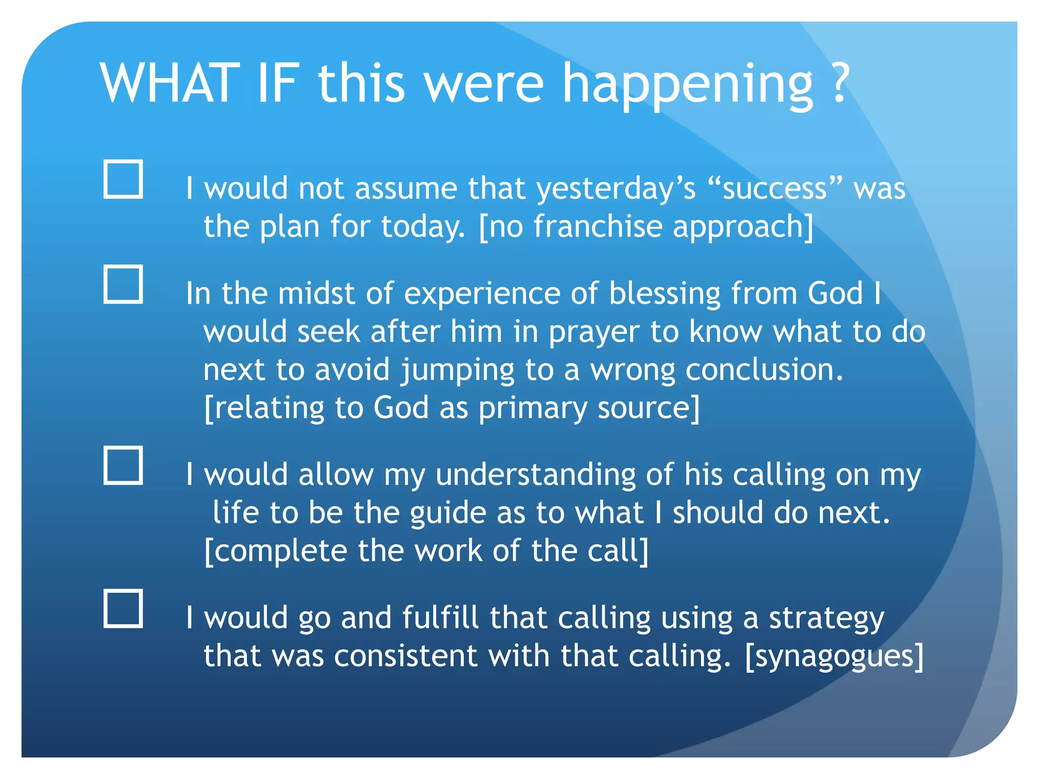 The Gospel According To Jesus: Mark 1.35-39 | PPTX