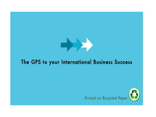 The GPS to Your International Business Success Casey Xiao-Morris Import and Export Consultant 