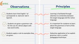 Tad Example THE GRAMMAR TRANSLATION METHOD PRESENTATION | PDF