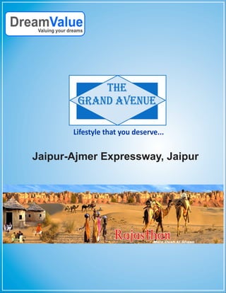 Lifestyle that you deserve...


Jaipur-Ajmer Expressway, Jaipur
 