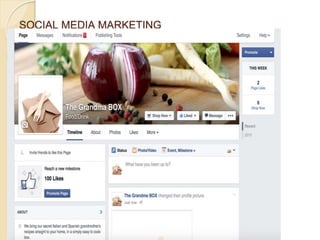 SOCIAL MEDIA MARKETING
 