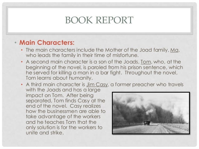 The Grapes Of Wrath Sample Presentation