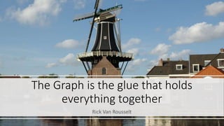 The Graph is the glue that holds
everything together
Rick Van Rousselt
 