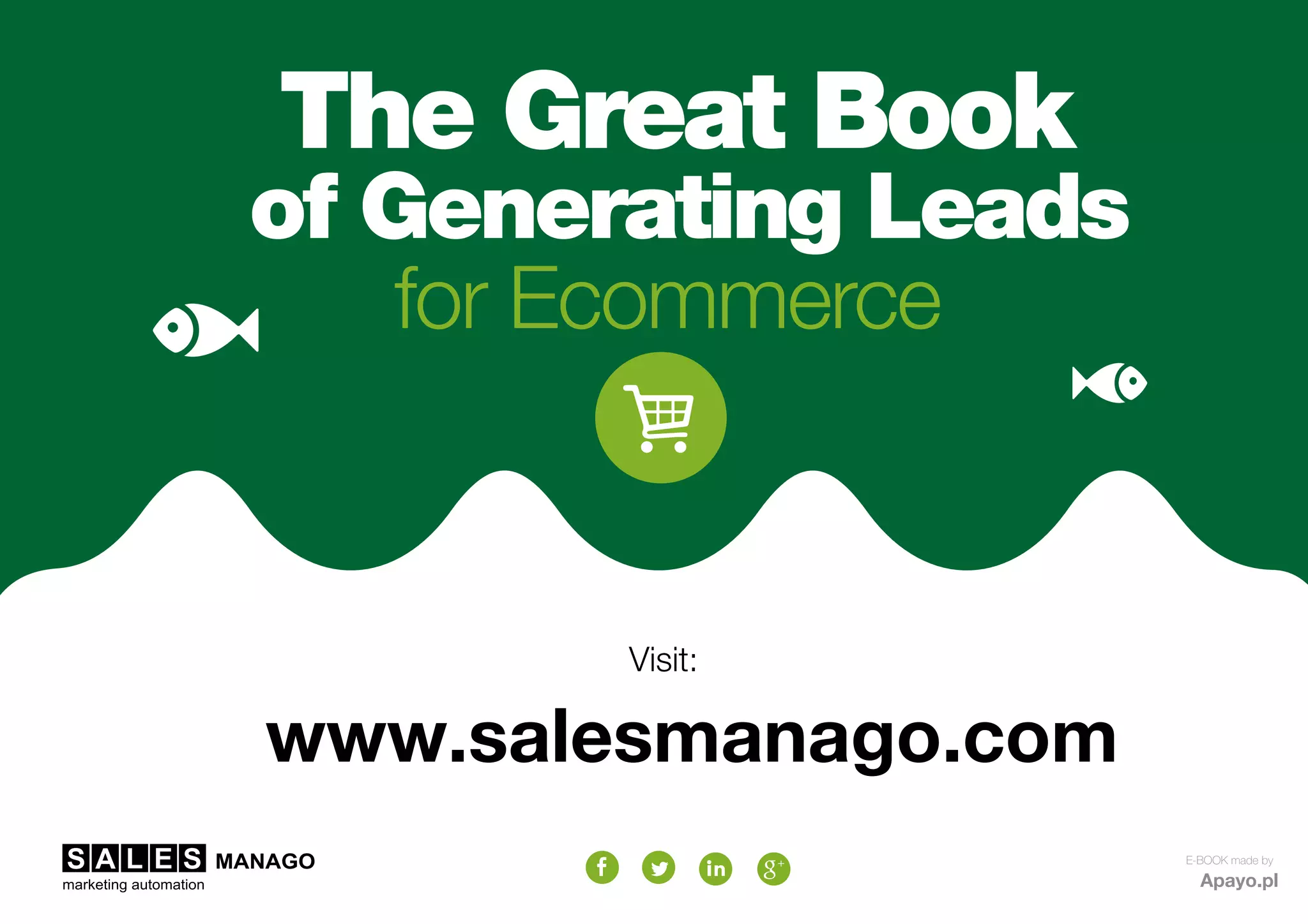 E-BOOK made by
Apayo.pl
www.salesmanago.com
Visit:
The Great Book
of Generating Leads
for Ecommerce
 
