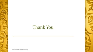 Thank You
Great Crise 2007-2010, Mayank Garg 15
 