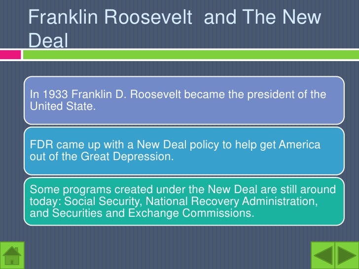 an evaluation of franklin roosevelts popular program the new deal Franklin delano roosevelt (january 30, the roosevelts believed in public service, william e franklin d roosevelt and the new deal, 1932-1940. an evaluation of franklin roosevelts popular program the new deal Franklin delano roosevelt (january 30, the roosevelts believed in public service, william e franklin d roosevelt and the new deal, 1932-1940.