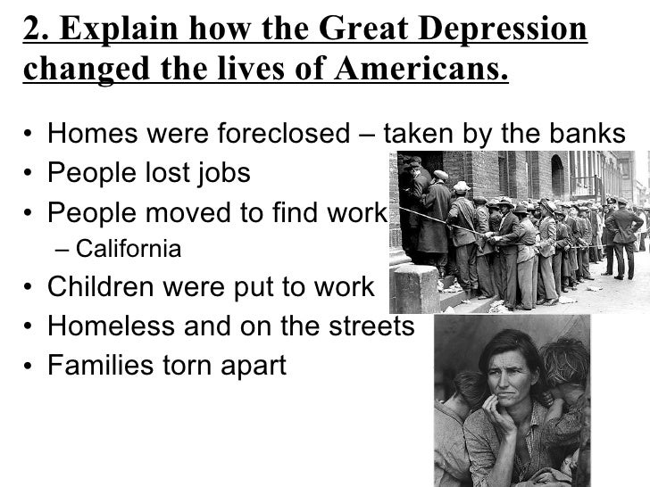 The Great Depression