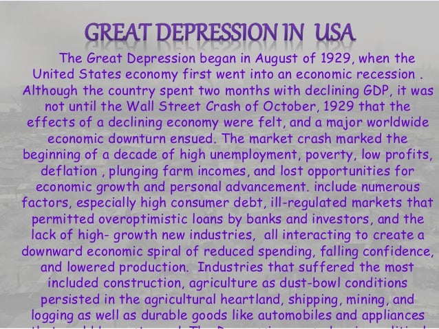 great depression wikipedia
