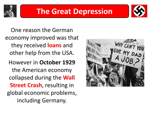 Hitler and Nazi Germany - The Great Depression | PPTX | Economy ...