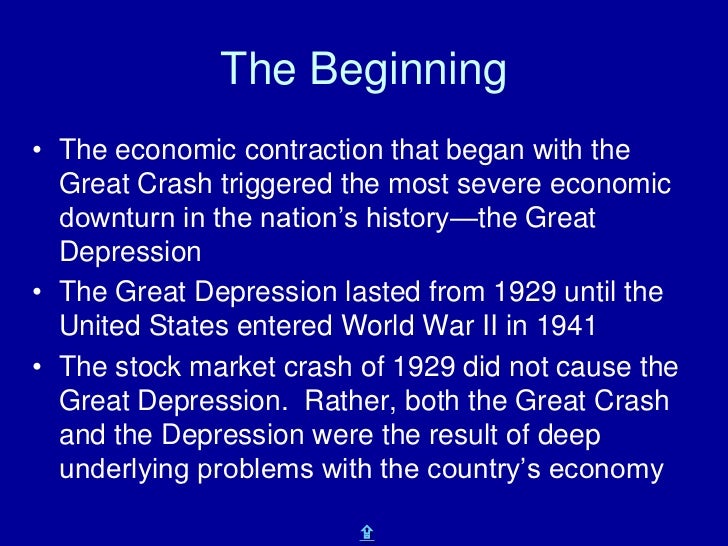 the great depression powerpoint