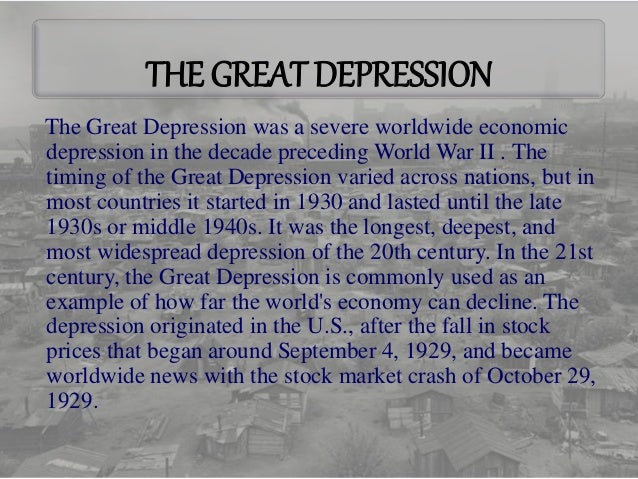 the great depression essay outline the great depression essay outline