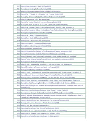7013 [finance]Understanding U.S. Bank CD Rates[4052]
7014 [finance]Understanding the Forex Marketing[4058]
7015 [finance]Truth about Home Equity Loan Payment Calculator[3977]
7016 [finance]Top 11 Ways to Be in Charge of Your Financial Destiny[4060]
7017 [finance]Top 10 Reasons To Do What It Takes To Become Wealthy[4067]
7018 [finance]Time To Write Your Own Destiny[3996]
7019 [finance]The Trusted Mutual Life Insurance Company Model[4005]
7020 [finance]THE REAL SECRETS OF MULTIPLE STREAMS OF INCOME[3985]
7021 [finance]The Job Search is Much Tougher for Consumers with Poor Credit Scores[4013]
7022 [finance]The Importance of Even the Most Basic Forex Trading Education For Budding Traders[4065]
7023 [finance]The Biggest Internet Scams this Year[3983]
7024 [finance]The 3 Month CD Rates for you[4051]
7025 [finance]The 3 Month CD Rates for you[4050]
7026 [finance]Texas Car Insurance Just in Case[4073]
7027 [finance]Stop Making Excuses about Saving[3984]
7028 [finance]Steps to Investing using theWizard[4040]
7029 [finance]Seminar in Business[4044]
7030 [finance]Refinancing Can be Used to Trim Down Interest Rates to Save Money[4042]
7031 [finance]Private Lending Credibility Kit Common Mistakes to Avoid[3995]
7032 [finance]President Obama Announces Government Grants To Help Relieve Your Debt[4004]
7033 [finance]Payday Advance-Getting Financial help till next payday to meet urgencies[3994]
7034 [finance]Options Trading Basics[4002]
7035 [finance]Open a Money Market Account It s a Safe Way to Invest Your Money[4048]
7036 [finance]Online loans offer quick and hassle free finances[4068]
7037 [finance]Online Banking with Chase Bank[4056]
7038 [finance]Obama's Stimulus Money Means Free Government Grants to Help You Pay Off Debt[4071]
7039 [finance]Obama's Government Grants Program Provides Relief from Your Debt[4016]
7040 [finance]Obama's Government Grant Money Can Now Help You Reduce Your Debt[3986]
7041 [finance]Obama Declares a Stimulus Package - Home Owners in US Have a Pleasant Relief[4033]
7042 [finance]New York Accounting Firm - Ensures Profit Flow And Growth Of Business_[3998]
7043 [finance]New Mortgage Crisis Package Declared by President Obama-Take Advantage of this Stimulus
     Package[4031]
7044 [finance]New Loan Modification Guidelines Under Obama's Federal Plan[4032]
7045 [finance]Making Money In The Forex Markets With The FAP Turbo Expert Guide[4072]
7046 [finance]Long Term Relationships Vs. Hot New Customer Discounts Which is the Best Choice When it
     Comes to YOUR Homeowners Insurance [4017]
7047 [finance]Loan Modification and Unemployment - Tips to Getting Approved[4059]
7048 [finance]Life Insurance Renewal is a Time to Re-evaluate[4007]
7049 [finance]Learn How Secured Loans Work[4023]
7050 [finance]Is a Home Equity Line Of Credit Tax Deductible [3993]
7051 [finance]How To Use A Government Grant To Help Pay Off Your Debt[4063]
7052 [finance]How to Trade the Forex and With 100_ Accuracy_[4037]
7053 [finance]How to Raise Rents and Not Empty the Building[4039]
 