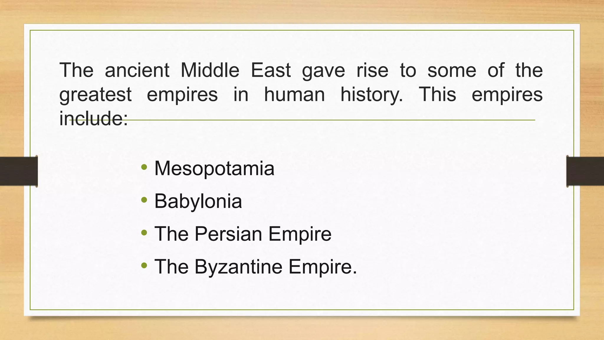 The great empires PPTX