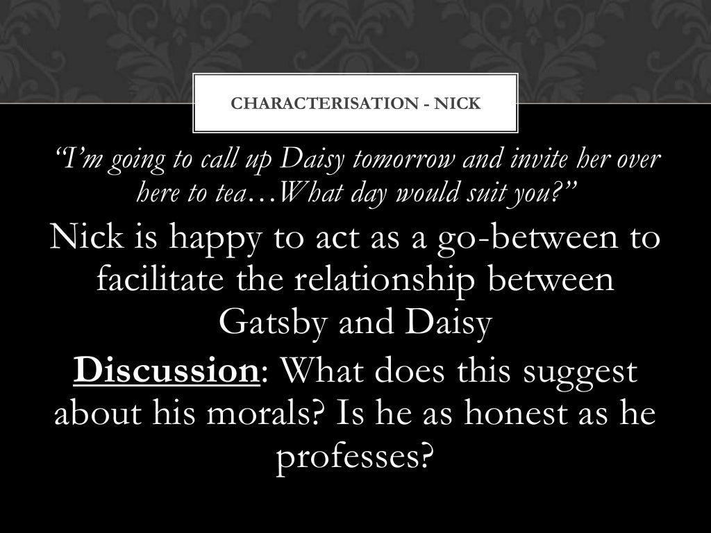 "The Great Gatsby" Chapter 5