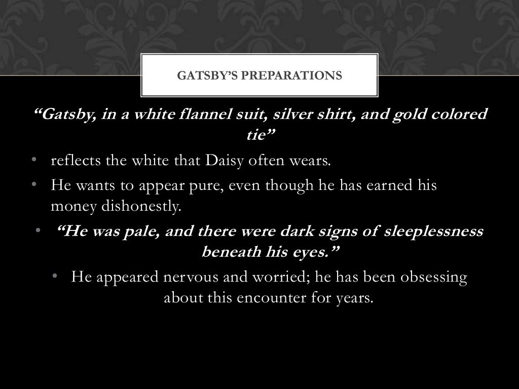 "The Great Gatsby" Chapter 5