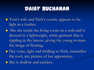 The Great Gatsby Chapter 1 Quotes The Great Gatsby Chapters 1 4