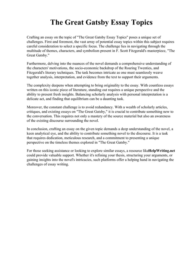 the-great-gatsby-essay-topics-pdf