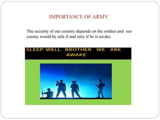 The great indian army