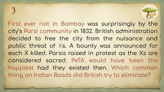 The Great Indian Riots And Professions | A Vishnu Quiz | PDF