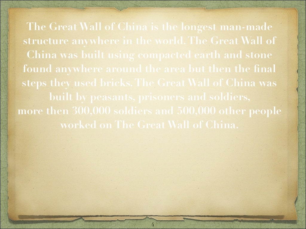 Great wall poet