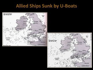 Allied Ships Sunk by U-Boats
 