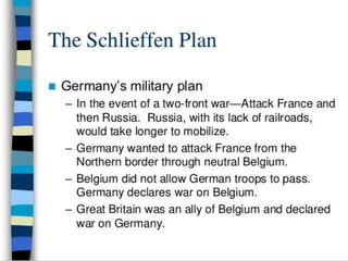 The great war (1914 1918)