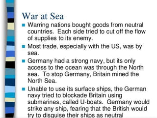 The great war (1914 1918)