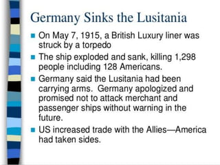 The great war (1914 1918)