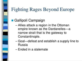 The great war (1914 1918)