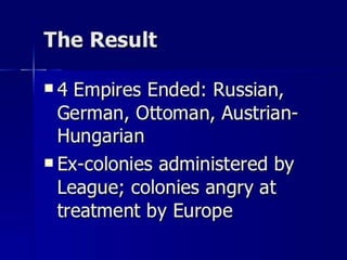 The great war (1914 1918)