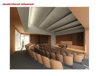 music/choral rehearsal
 