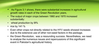 The Green Revolution in pakistan pptx | PPTX