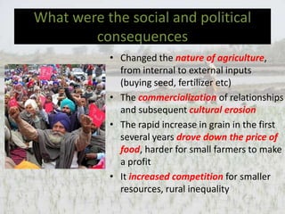 The Green Revolution In India