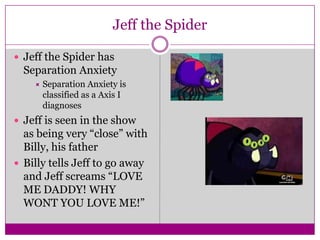 Mandy Spider The grim adventures of billy and mandy, | PPTX