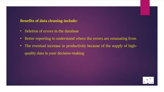 The Growing Importance of Data Cleaning