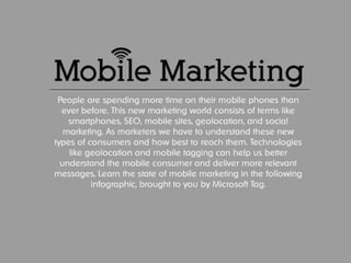 The growth of mobile marketing and tagging 