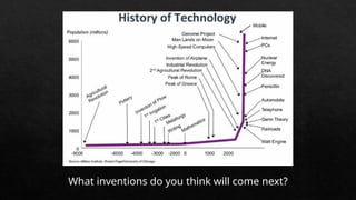 Exponential Technology Development The growth of technology and linear and exponential growth | PPTX