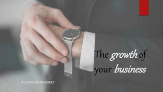 The growth of
your business
THE BASICSEXPLAINEDEASILY
 