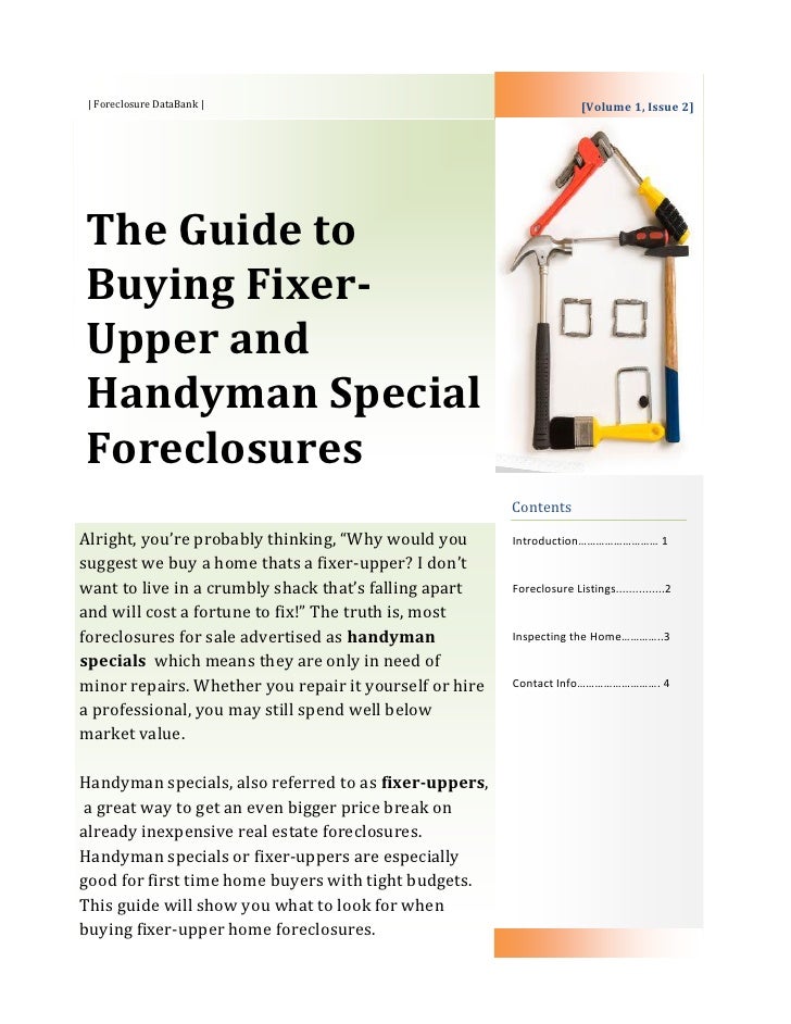 can first time home buyers buy a foreclosure