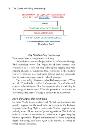 Inviting Approach The guide to inviting leadership - Inviting Leadership by Daniel Mezick ...