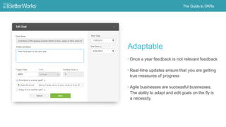 22
Adaptable
Flexibility to respond to
changing priorities and
business needs
88% of stall points are
within the control of the
company
 