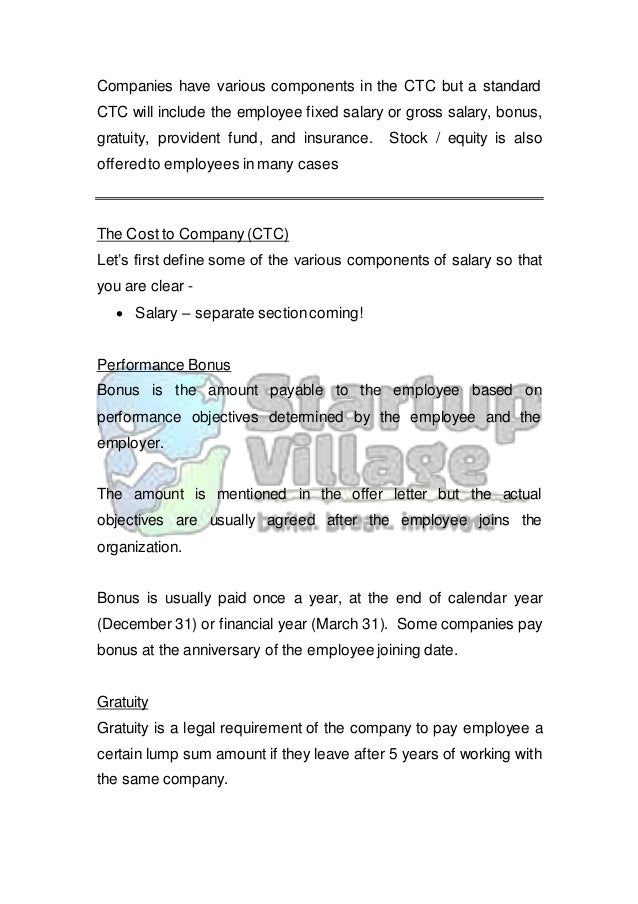 appointment letter format ctc a guide to the employee offer letter appointment letter format ctc a guide to the employee offer letter