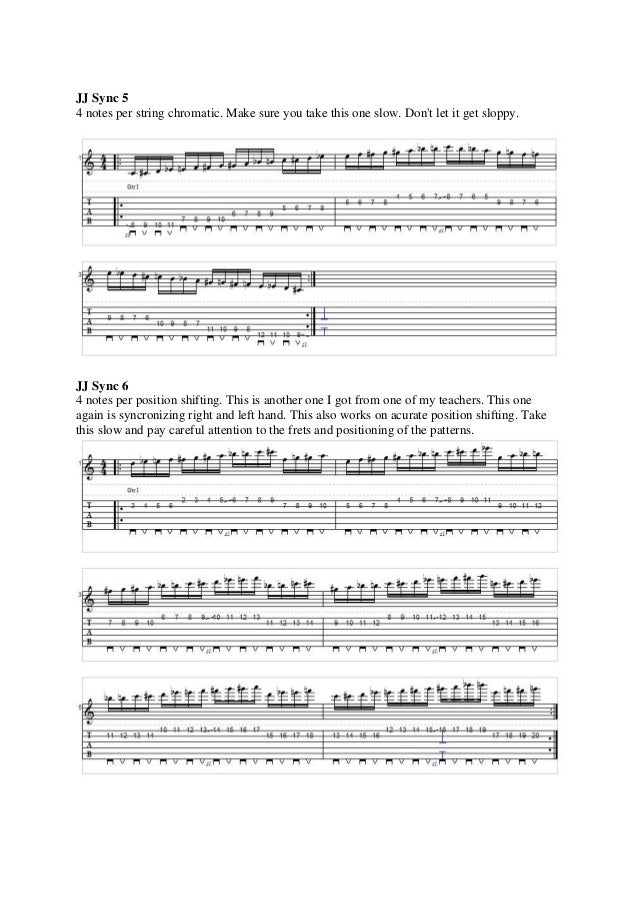 The guitar technique book