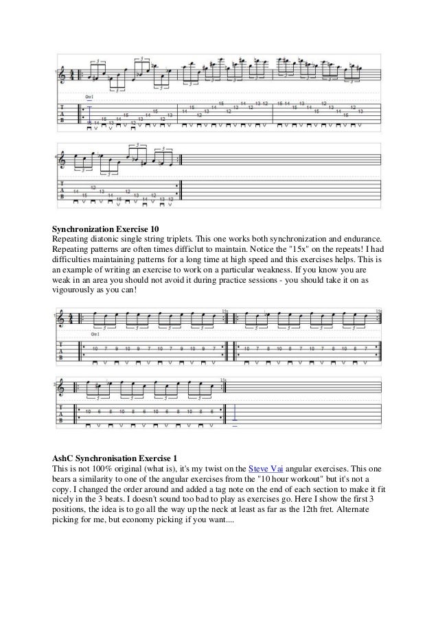 The guitar technique book